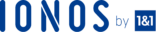 Logo of IONOS, a hosting company