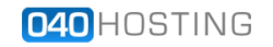 Logo of 040Hosting, a hosting company