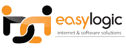 Logo of easylogic, a hosting company