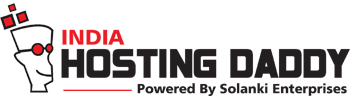 Logo of india hosting daddy, a hosting company