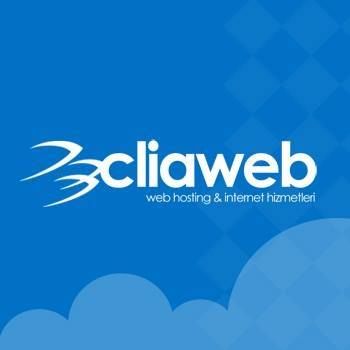 Logo of CliaWeb Web Hosting & İnternet Service Provider, a hosting company