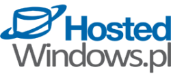 Logo of HostedWindows.pl, a hosting company