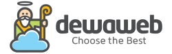 Logo of Dewaweb, a hosting company