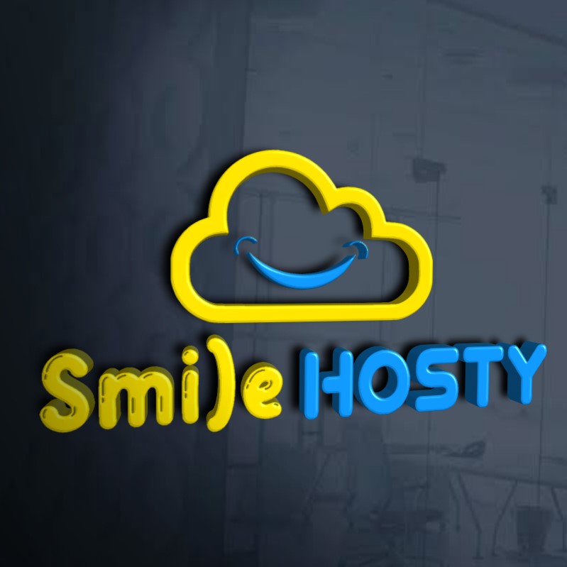 Logo of SmileHosty, a hosting company