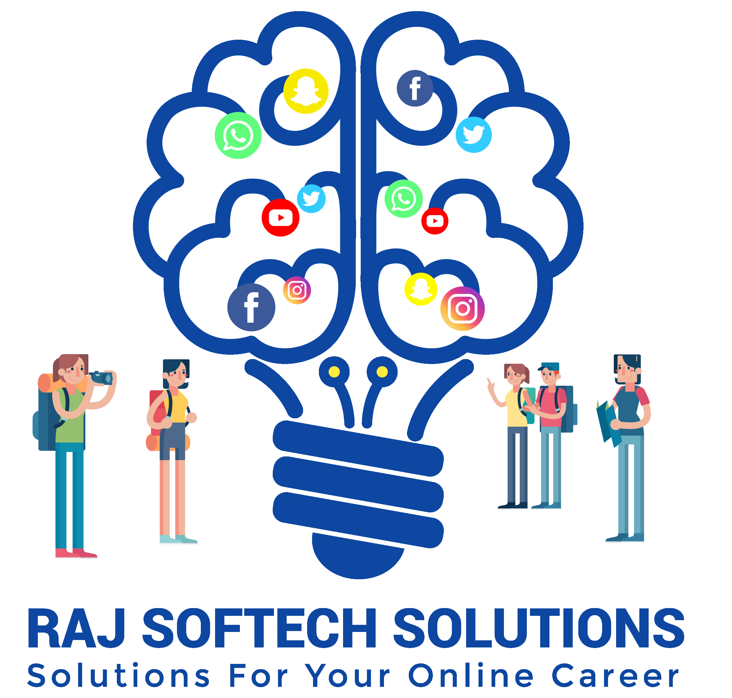 Logo of Raj Softech Solutions, a hosting company