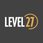 Logo of Level27, a hosting company