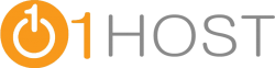 logo of 1host hosting