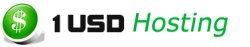 logo of 1usdhosting hosting