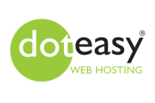 Logo of Doteasy, a hosting company