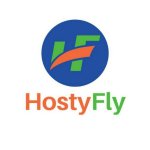 Logo of HostyFly, a hosting company