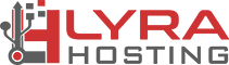 Logo of LyraHosting, a hosting company