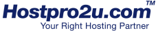 logo of Hostpro2u hosting