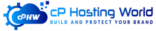 Logo of cP Hosting World, a hosting company