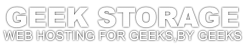 Logo of GeekStorage, a hosting company