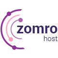 Logo of ZOMRO.COM, a hosting company