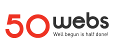 Logo of 50Webs, a hosting company