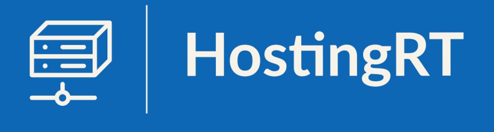 Logo of Hostingrt, a hosting company