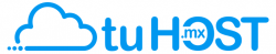 Logo of tuHOST.mx, a hosting company