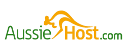 Logo of AussieHost.com, a hosting company