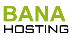 Logo of BanaHosting, a hosting company