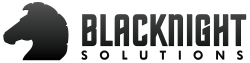 Logo of Blacknight, a hosting company