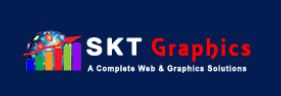 Logo of SKT Graphics, a hosting company