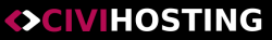 Logo of CiviHosting, a hosting company