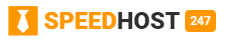 logo of SpeedHost247 hosting