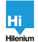 Logo of Hilenium, a hosting company