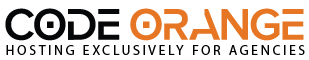 Logo of Code Orange, a hosting company