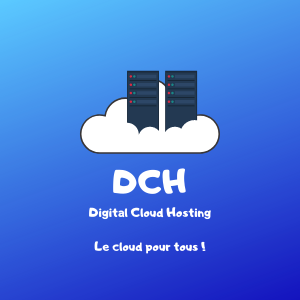 Logo of DCH, a hosting company