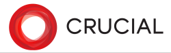 Logo of Crucial, a hosting company