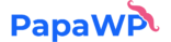 Logo of PapaWP, a hosting company