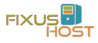 logo of FixusHost.com hosting