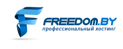 Logo of Freedom.By, a hosting company