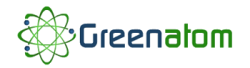 Logo of GreenAtom.EU, a hosting company