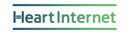 Logo of Heart Internet, a hosting company