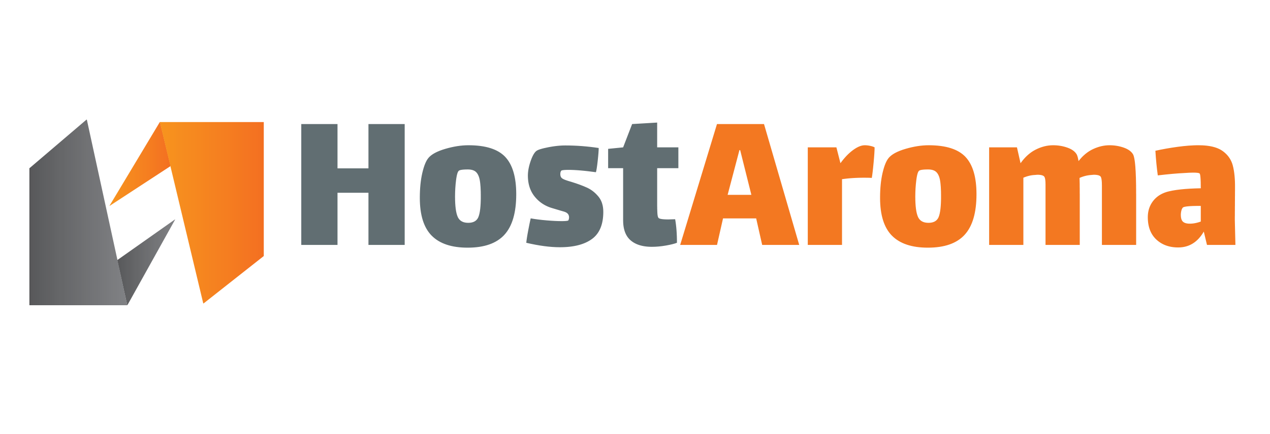 Logo of HostAroma, a hosting company