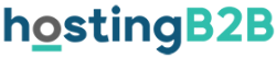 Logo of HostingB2B, a hosting company