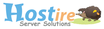 Logo of Hostire, a hosting company