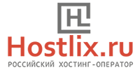 Logo of Hostlix.RU, a hosting company