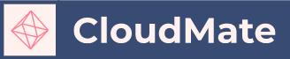 Logo of CloudMate Softwares, a hosting company