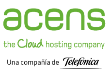 Logo of Acens, a hosting company