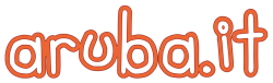 Logo of Aruba, a hosting company