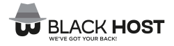 Logo of BlackHOST, a hosting company