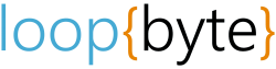 Logo of LoopByte.com, a hosting company