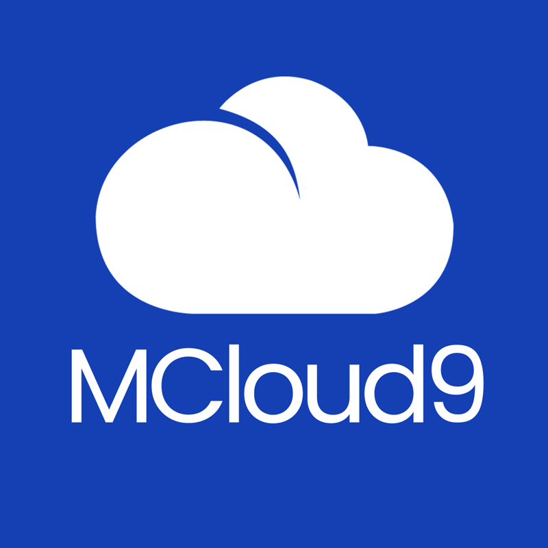 Logo of MCloud9, a hosting company