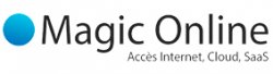 Logo of Magic Online, a hosting company