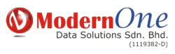 Logo of ModernOne, a hosting company