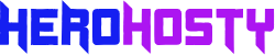 Logo of HeroHosty, a hosting company